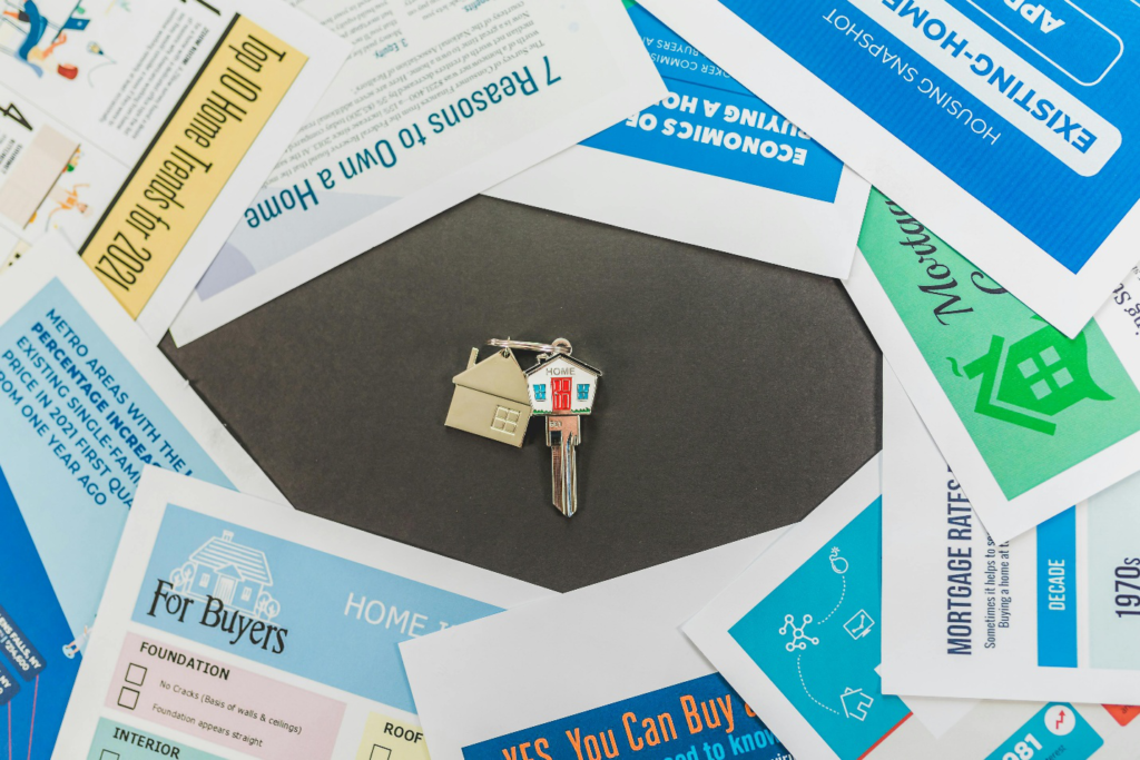 Keys for a house for sale