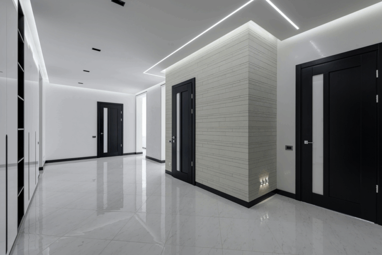 Modern home with futuristic design