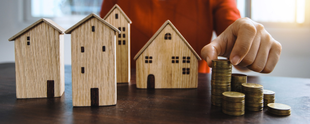 Miniature wooden house