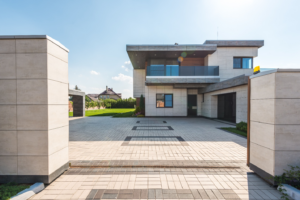 Aesthetic exterior of a house